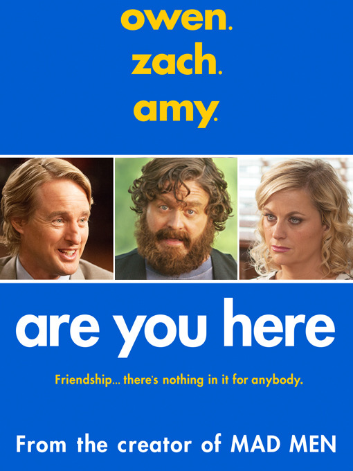 Title details for Are You Here by Matthew Weiner - Available